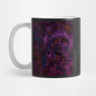 Glitching abstract Mug